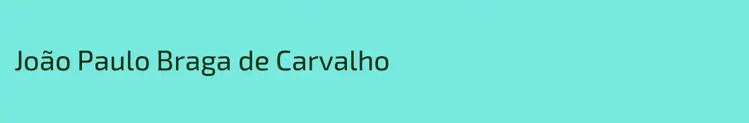 João Paulo Braga de Carvalho